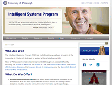 Tablet Screenshot of isp.pitt.edu