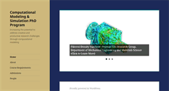 Desktop Screenshot of cmsp.pitt.edu