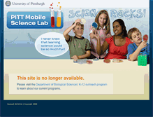 Tablet Screenshot of mobilelab.pitt.edu