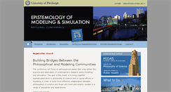 Desktop Screenshot of modelingepistemology.pitt.edu