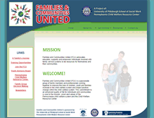 Tablet Screenshot of fcu.pitt.edu