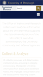 Mobile Screenshot of ir.pitt.edu