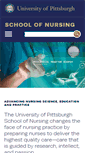 Mobile Screenshot of nursing.pitt.edu