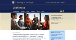 Desktop Screenshot of econ.pitt.edu