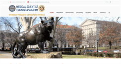 Desktop Screenshot of mdphd.pitt.edu