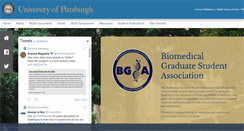 Desktop Screenshot of bgsa.pitt.edu