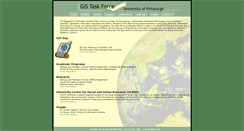Desktop Screenshot of gis.pitt.edu