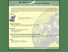 Tablet Screenshot of gis.pitt.edu