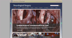 Desktop Screenshot of neurosurgery.pitt.edu