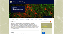 Desktop Screenshot of neurobiocnup.neurobio.pitt.edu