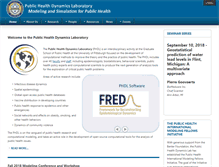 Tablet Screenshot of phdl.pitt.edu