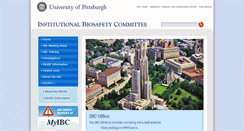 Desktop Screenshot of ibc.pitt.edu