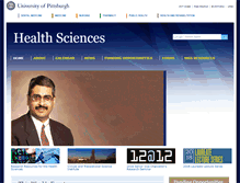 Tablet Screenshot of health.pitt.edu