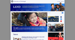 Desktop Screenshot of lend.pitt.edu