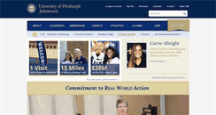 Desktop Screenshot of pitt-johnstown.pitt.edu