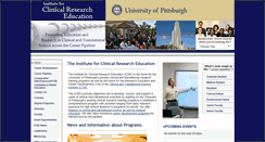 Desktop Screenshot of icre.pitt.edu