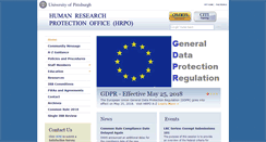 Desktop Screenshot of irb.pitt.edu