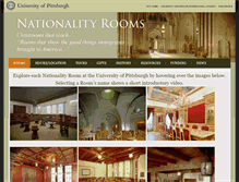 Tablet Screenshot of nationalityrooms.pitt.edu