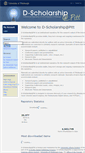 Mobile Screenshot of d-scholarship.pitt.edu