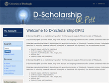 Tablet Screenshot of d-scholarship.pitt.edu