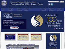 Tablet Screenshot of pacwrc.pitt.edu