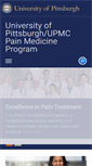 Mobile Screenshot of pain.pitt.edu