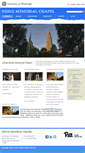 Mobile Screenshot of heinzchapel.pitt.edu