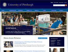 Tablet Screenshot of pitt.edu