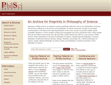 Tablet Screenshot of philsci-archive.pitt.edu