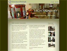 Tablet Screenshot of legacy.pitt.edu