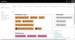 Desktop Screenshot of inet.katz.pitt.edu
