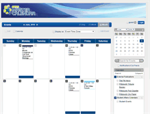 Tablet Screenshot of events.pitt.edu