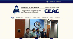 Desktop Screenshot of ceac.pitt.edu