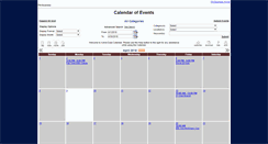 Desktop Screenshot of calendar.katz.pitt.edu